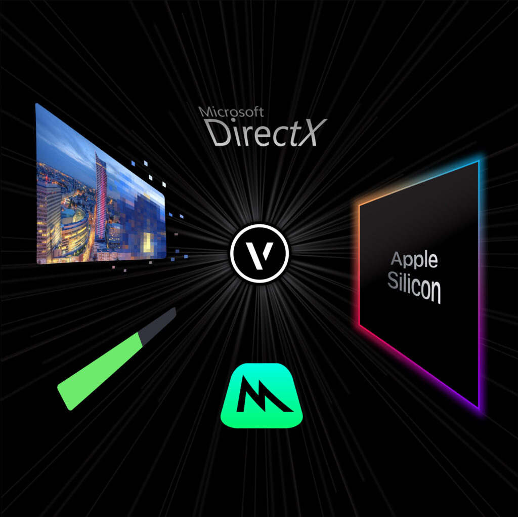 Vectorworks 2022 exploite les technologies DirectX, Metal et la nouvelle puce Apple M1.