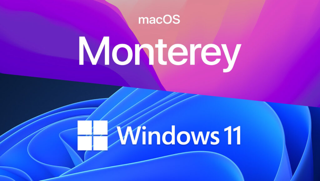 Le point sur la compatibilité macOS 12 Monterey et Windows 11