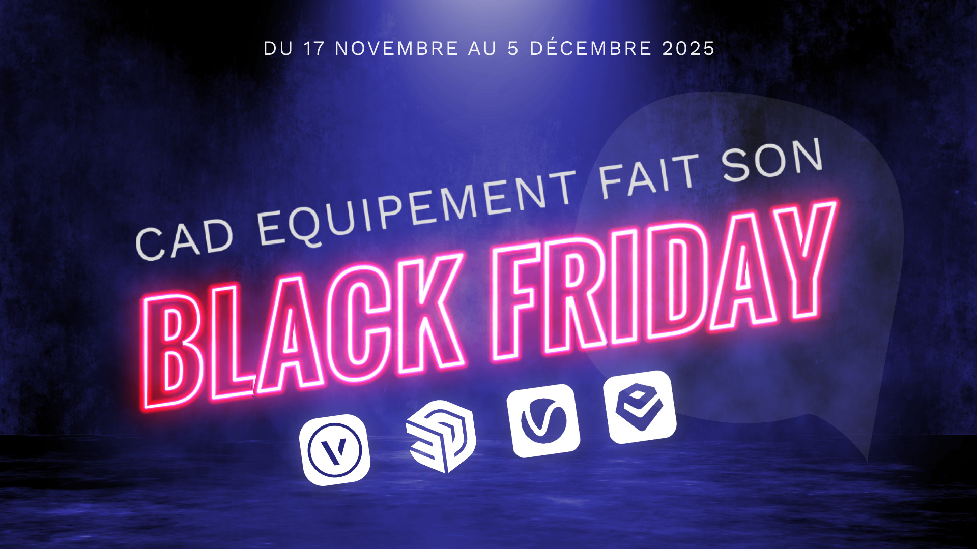 Black Friday 2025 : Promos Vectorworks, SketchUp, V-Ray et Enscape à saisir !
