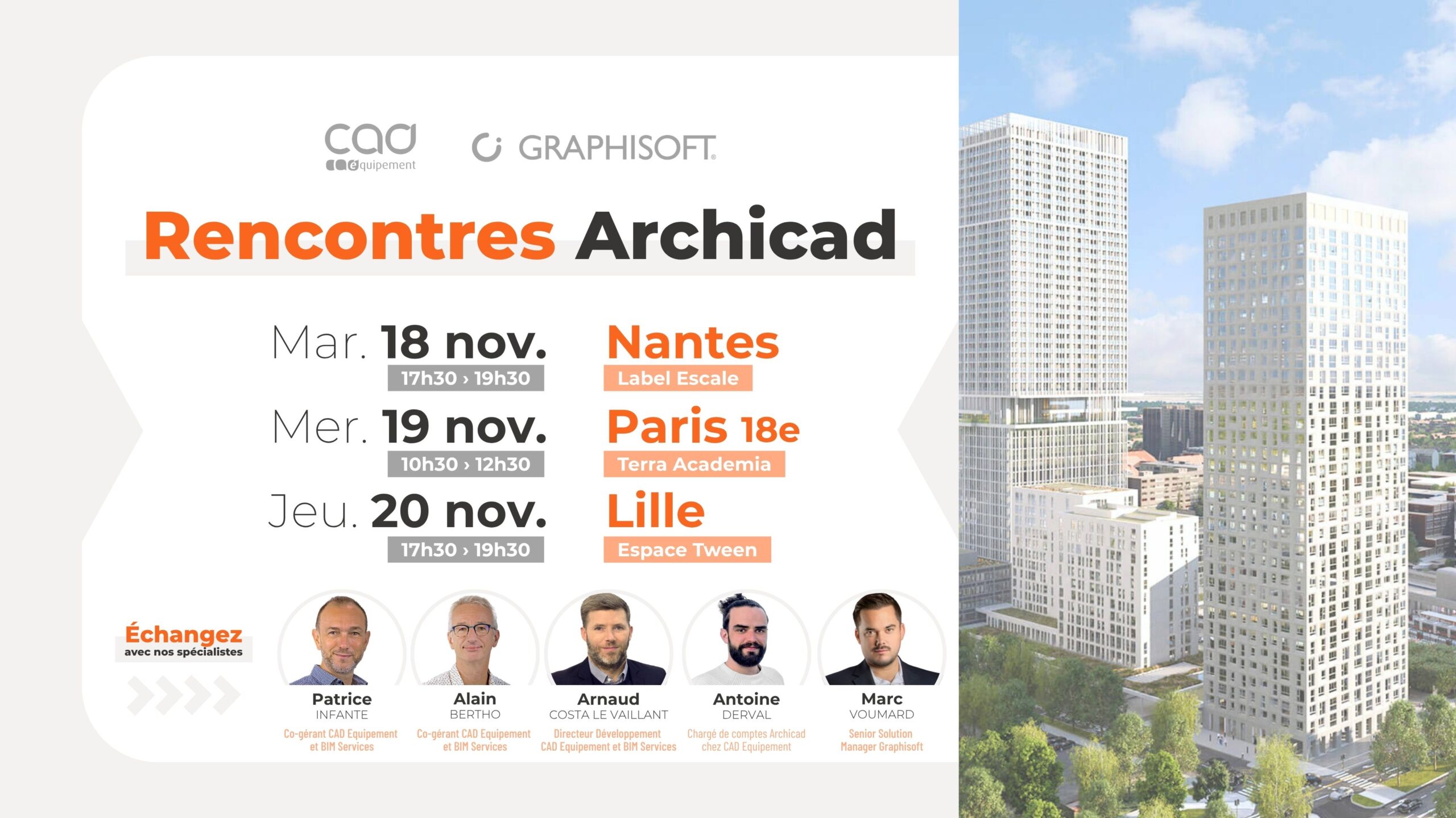 Rencontres Archicad · Tirez le meilleur parti de votre licence Archicad !